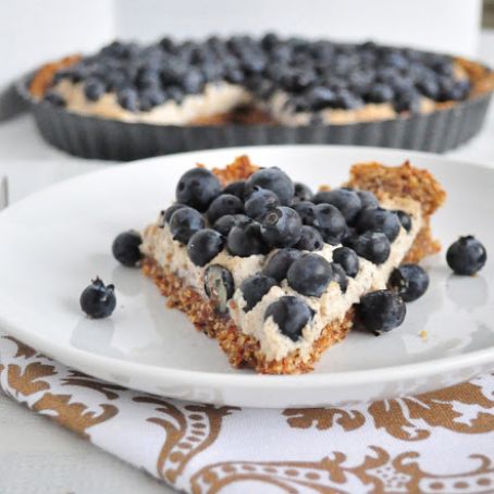 Grain Free Blueberry Tart