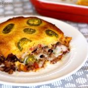 Chili Cornbread Pot Pie