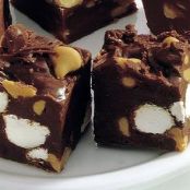 Peanut Rocky Road Fudge