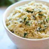 Parmesan and Spinach Orzo