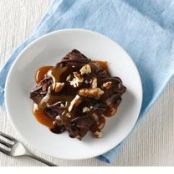 Turtle Topped Brownie