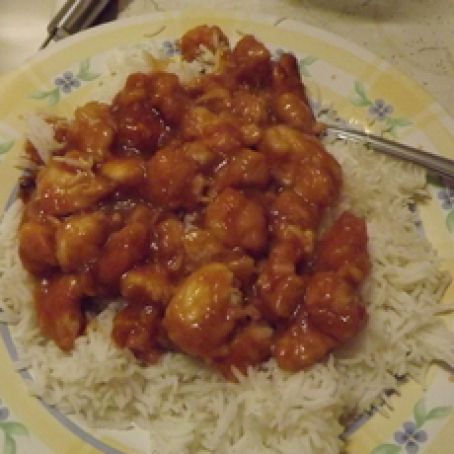 Crockpot orange chicken