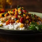 Super-Quick Salsa Chicken