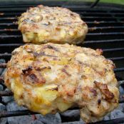 Grilled Cheesy Apple Pie Chicken Burger