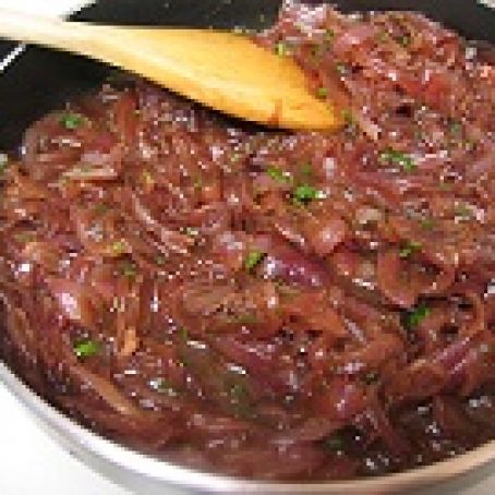 Balsamic Vinegar Caramelized Onions