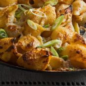 Baked Pasta Shells with Five Cheeses