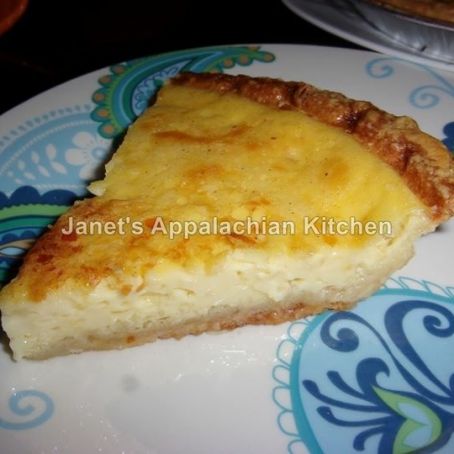 Egg Custard Pie (Old Fashioned)