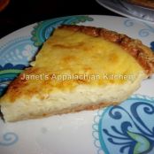 Egg Custard Pie (Old Fashioned)