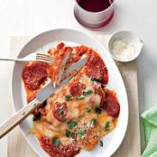 Chicken Parmesan with Pepperoni