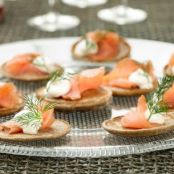 Blini with Smoked Salmon