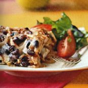 Black Bean And Chicken Chilaquiles
