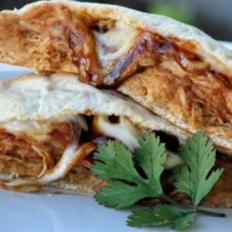 BBQ Chicken Calzone