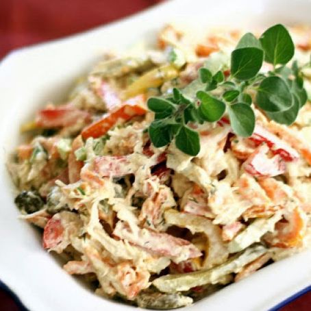 Chicken Salad With Bell Peppers