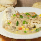 Skinny Slow Cooker Chicken Pot Pie