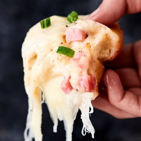 Ham and Cheese Monkey Bread Recipe