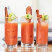 Bloody Mary with Maple Bacon : Spicey