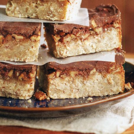 Pecan Sandie Praline Bars