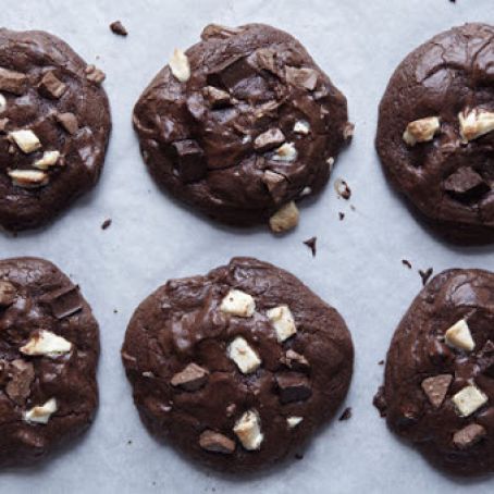 Triple Chocolate Madness Cookies