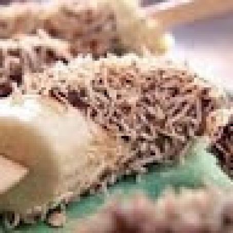 Mexican Chocolate Frozen Bananas