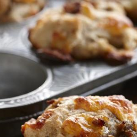 Sausage and Cheese Fluffins