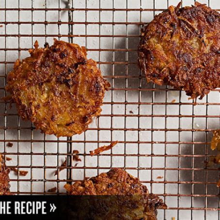 Potato Pancakes with Smoked Applesauce