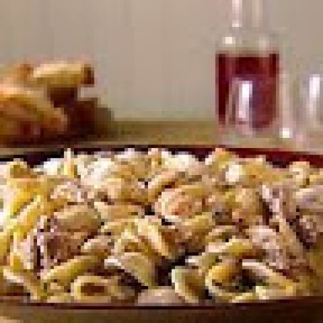 Orechiette with Sausage, Beans, and Mascarpone