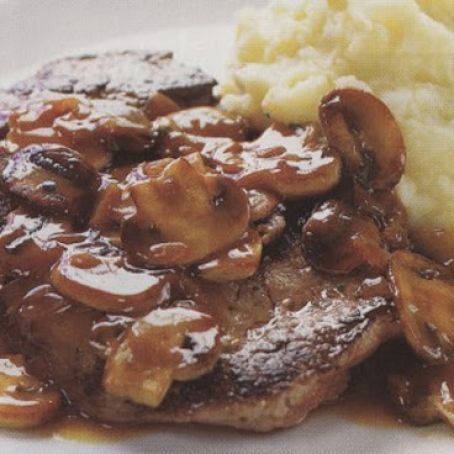 Filet Mignon with Madeira Mushrooms