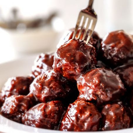 Slow Cooker Korean Meatballs