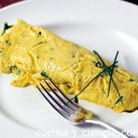 OMELETTE A LOS CUATRO QUESOS