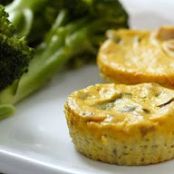 Mini Crustless Tofu Quiches