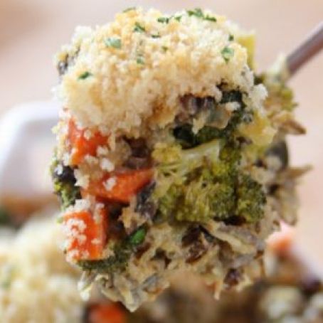 Broccoli Wild Rice Casserole