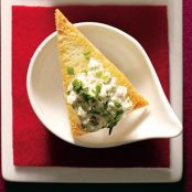 GOAT CHEESE & MUSHROOM CANAPES