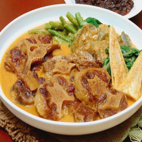 Filipino Kare Kare (Ox Tail and Peanut Stew)