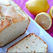 Lemon Pound Cake Lightened-Up
