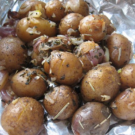 New Potatoes Grilled