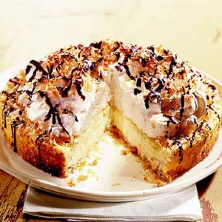Coconut Macaroon Cheesecake