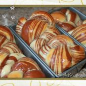 Chocolate Marble Asian Bread