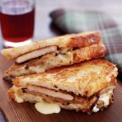 Seared Pork and Pickled Eggplant Panini