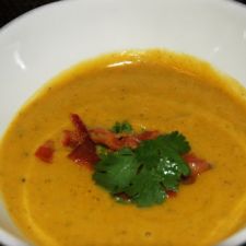 Sweet potato jalapeno soup