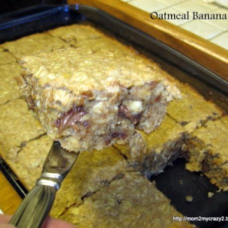 Oatmeal Banana Bars