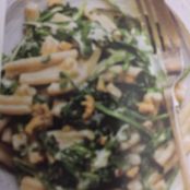 Chevre Pasta Sauce with Walnuts and Chive