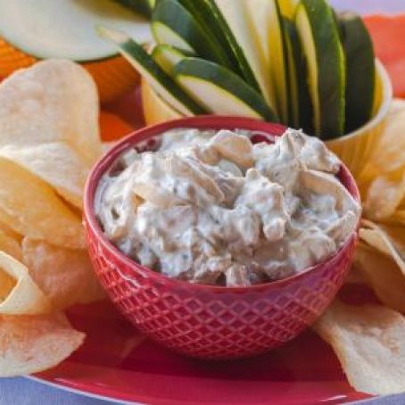 French Onion Dip and Chips