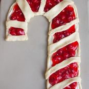 Cherry Cream Cheese Candy Cane Crescent