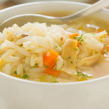 soup - Slow Cooker Cream of Chicken and Rice Soup