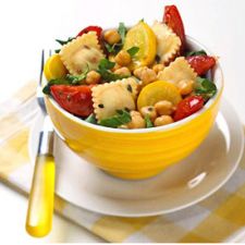 Ravioli with Summer Vegetables