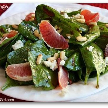 Blood Orange Spinach Salad