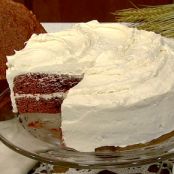 Chew:  Carla Hall's Red Velvet Cake