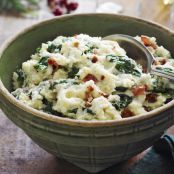 Bacon-Spinach Mashed Potatoes