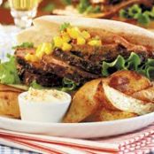 Slow-Barbecued Caribbean Pork