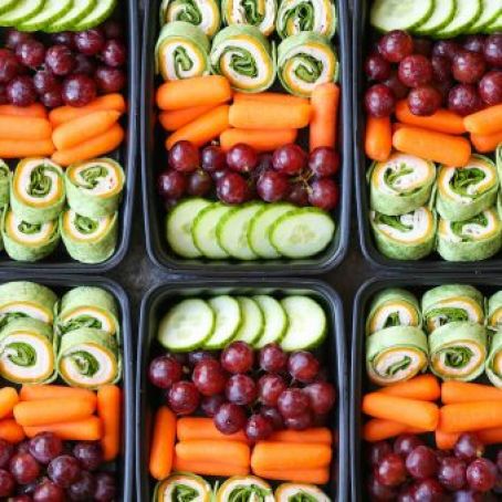 Turkey Spinach Pinwheels